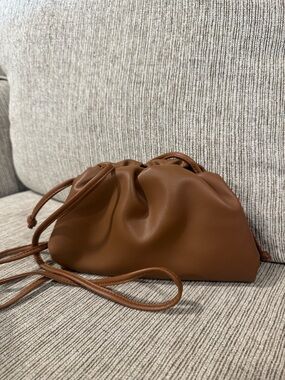 Women's Brown Dumpling/Cloud Bag